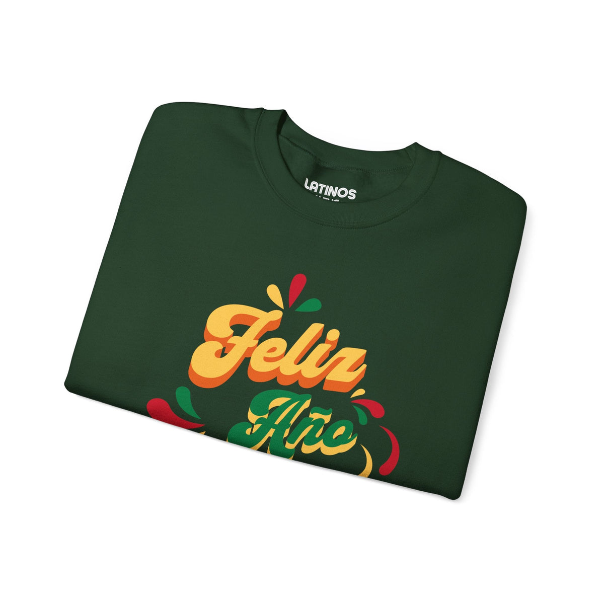 Feliz Año Nuevo Cabrones ! 2027 Nuevo Año Latino Happy New Year Crewneck Sweater | Funny NYE | 3 Colors