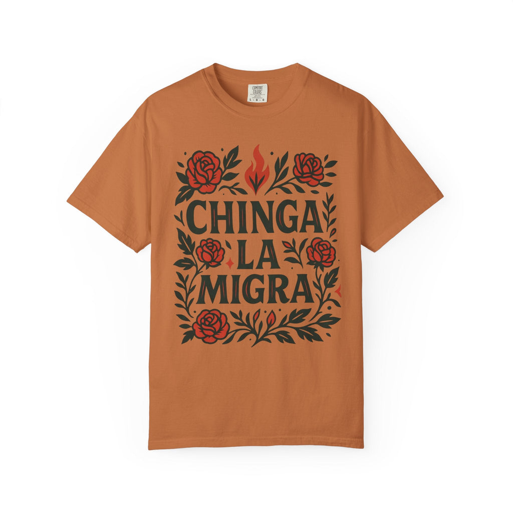 La Resistencia Double Sided T-shirt | Chinga La Migra Protest Edition Immigration Ice Justice| Latino Pride Viral Tees