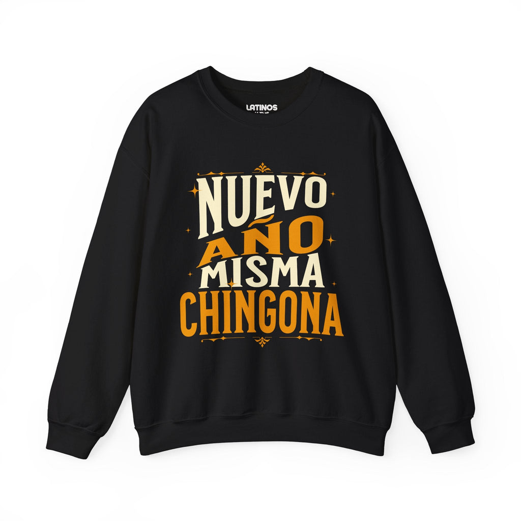 Nuevo Año Misma Chingona Latino Happy New Year 2027 Crewneck Sweater | Funny Nuevo Año | 3 Colors
