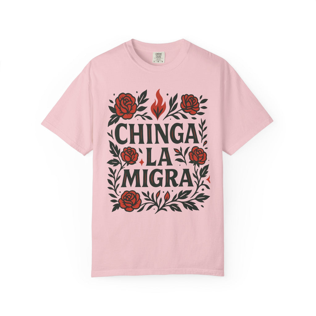 La Resistencia Double Sided T-shirt | Chinga La Migra Protest Edition Immigration Ice Justice| Latino Pride Viral Tees