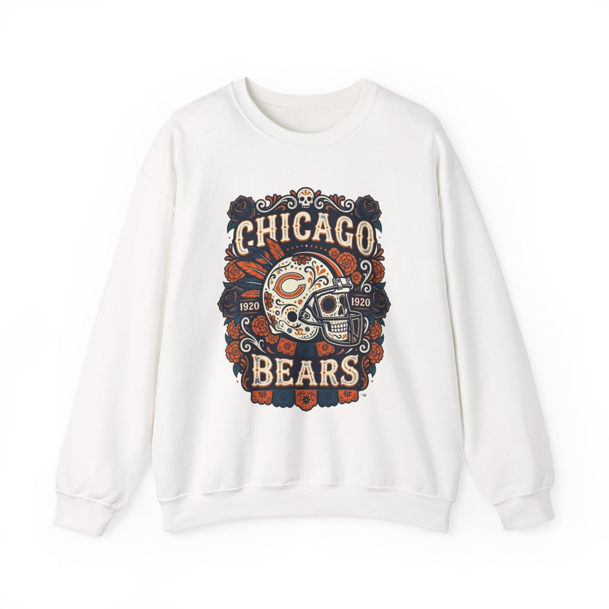 Chicago Bears Day of the Dead Sweatshirt