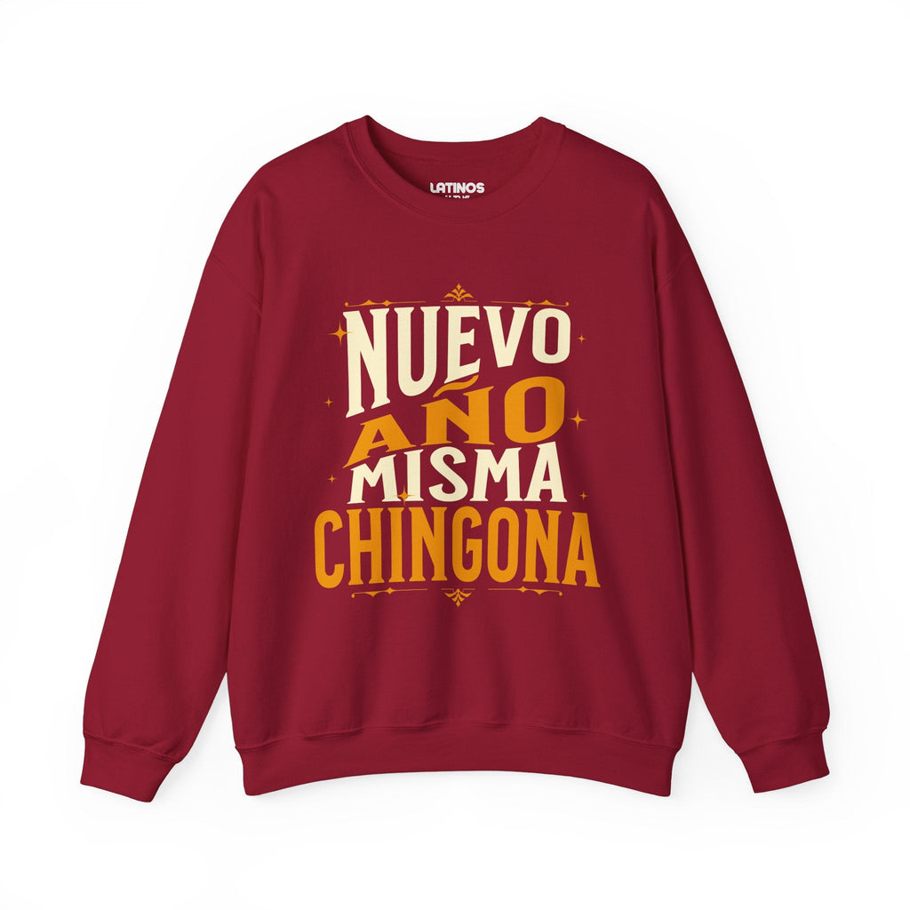Nuevo Año Misma Chingona Latino Happy New Year 2027 Crewneck Sweater | Funny Nuevo Año | 3 Colors