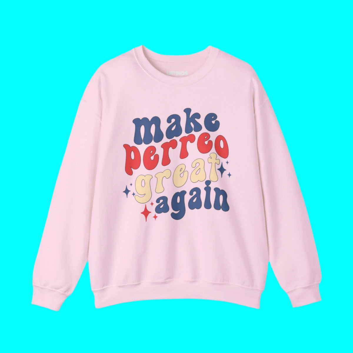 MPGA Make Perreo Great Again Fleece-Lined Crewneck Sweater | Reggaeton Latino Pride Funny Viral | 3 Colors