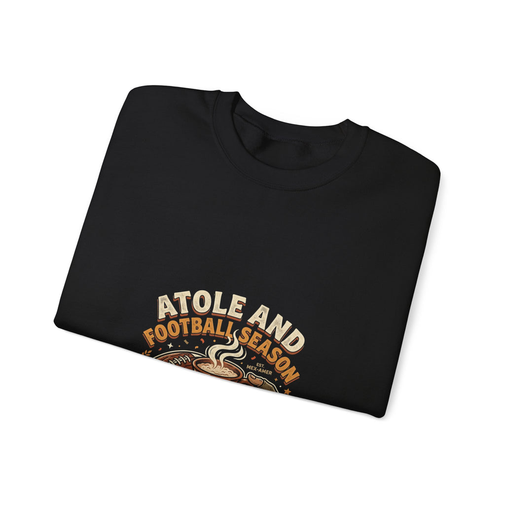 Football Season Crewneck Sweatshirt — Beignets & Football Los Bears Design