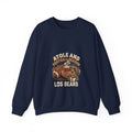 Football Season Crewneck Sweatshirt — Beignets & Football Los Bears Design