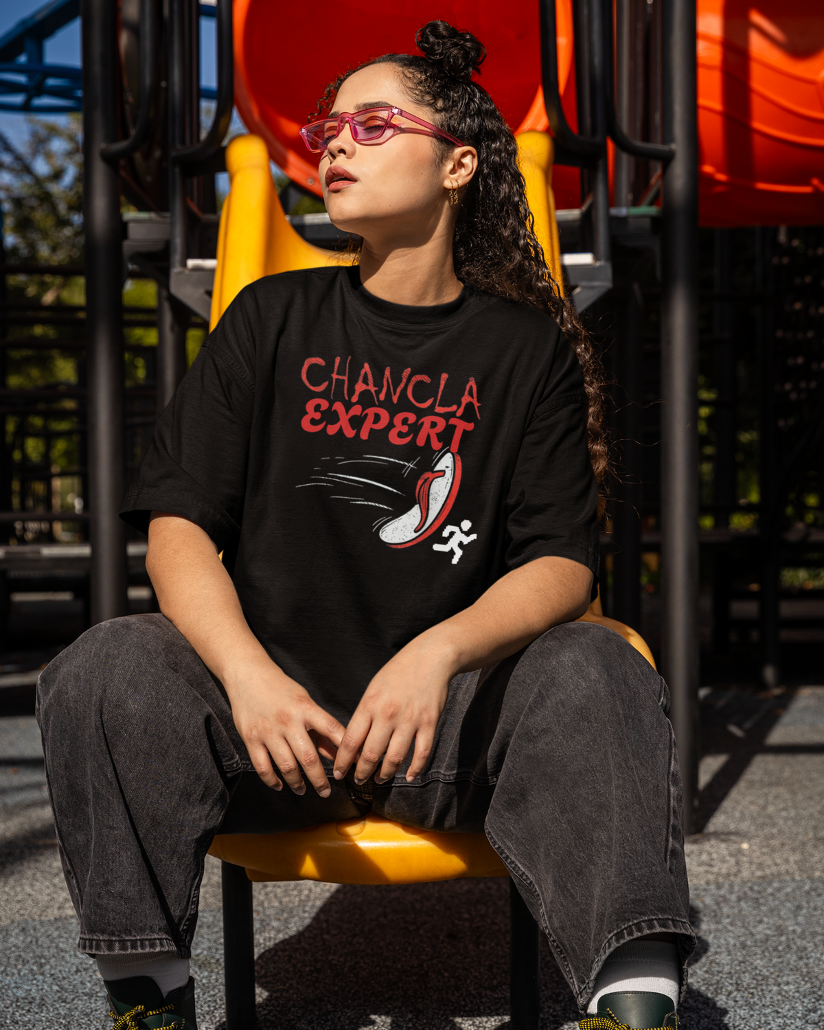 Chancla Expert T-shirt | Chancleta Mother's Day Joke Design Latino Pride Funny Viral Tees