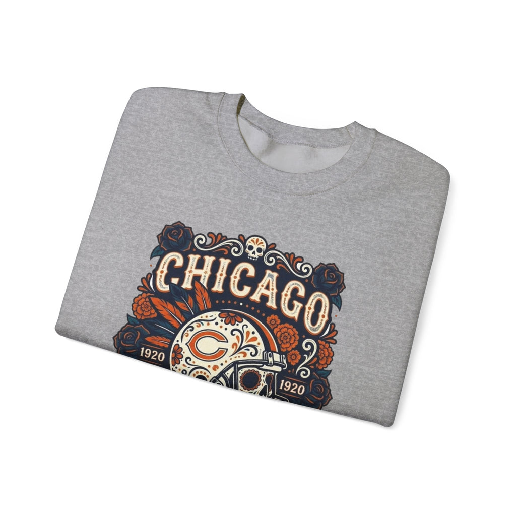 Chicago Bears Day of the Dead Sweatshirt