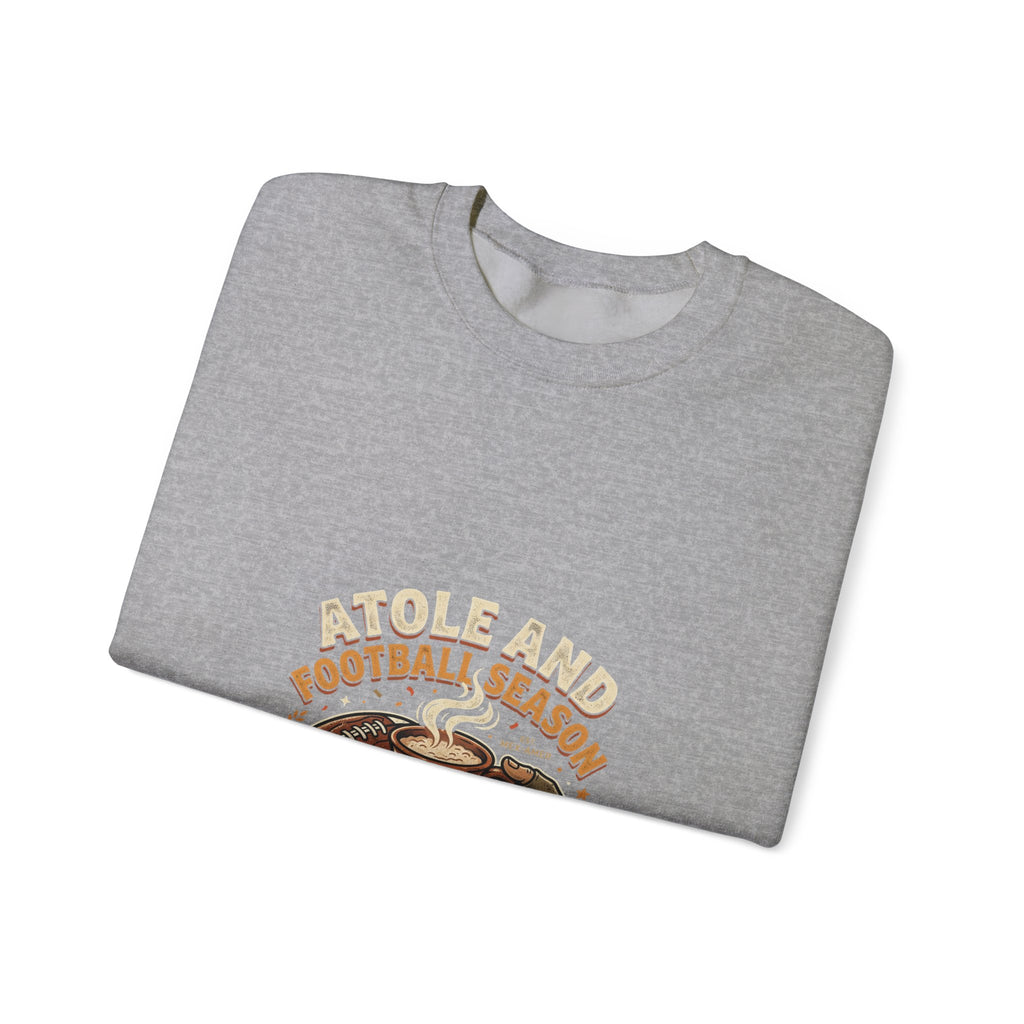 Football Season Crewneck Sweatshirt — Beignets & Football Los Bears Design