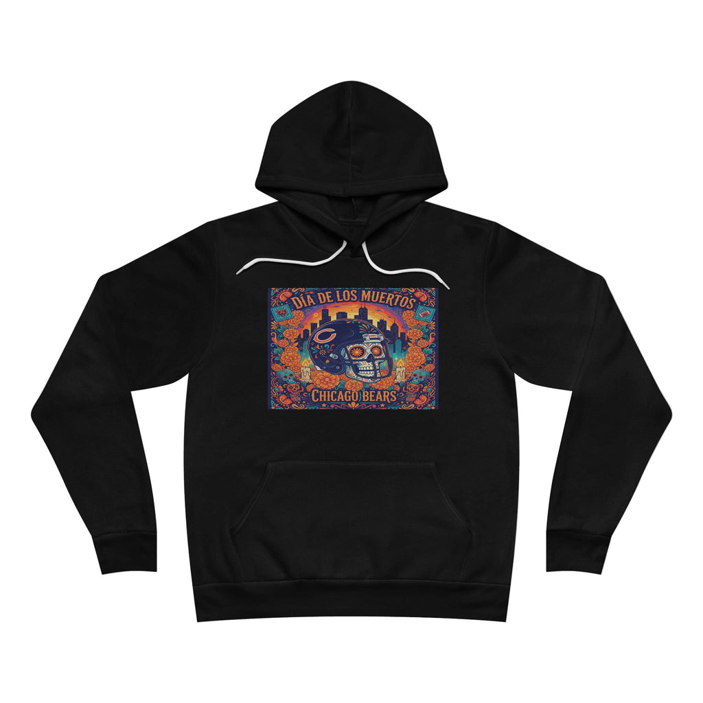 Día de los Muertos Hoodie — Chicago Bears Sugar Skull Pullover