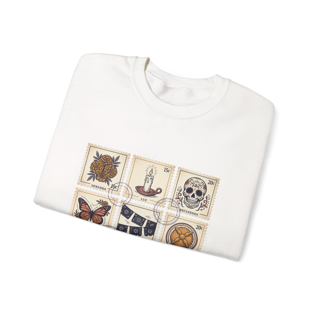 Day of the Dead Tile Icons Sweatshirt | Día de los Muertos, Calavera