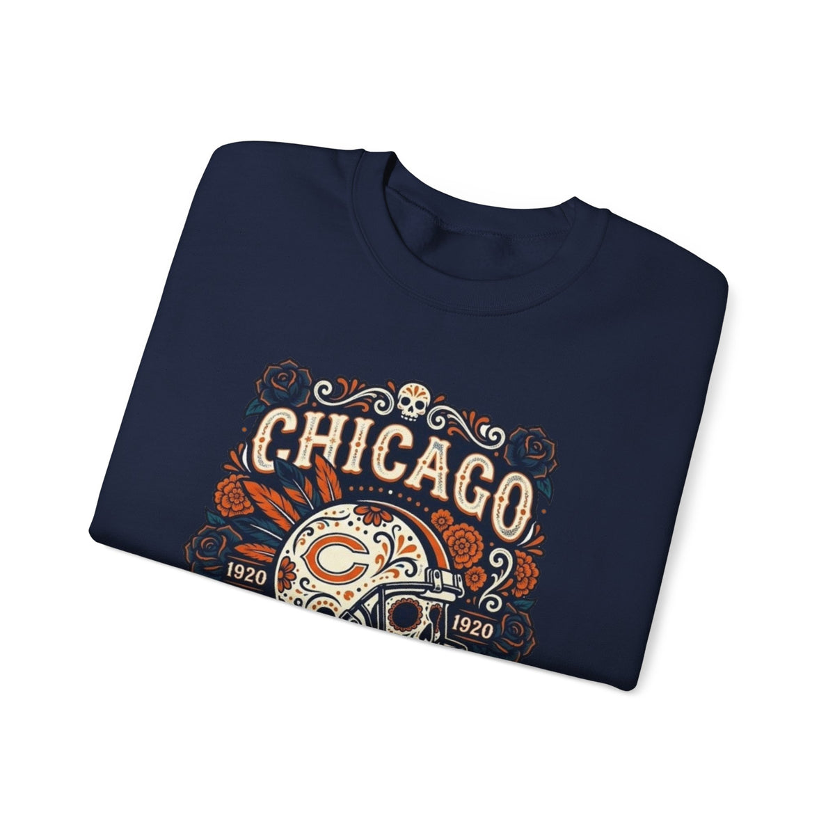 Chicago Bears Day of the Dead Sweatshirt