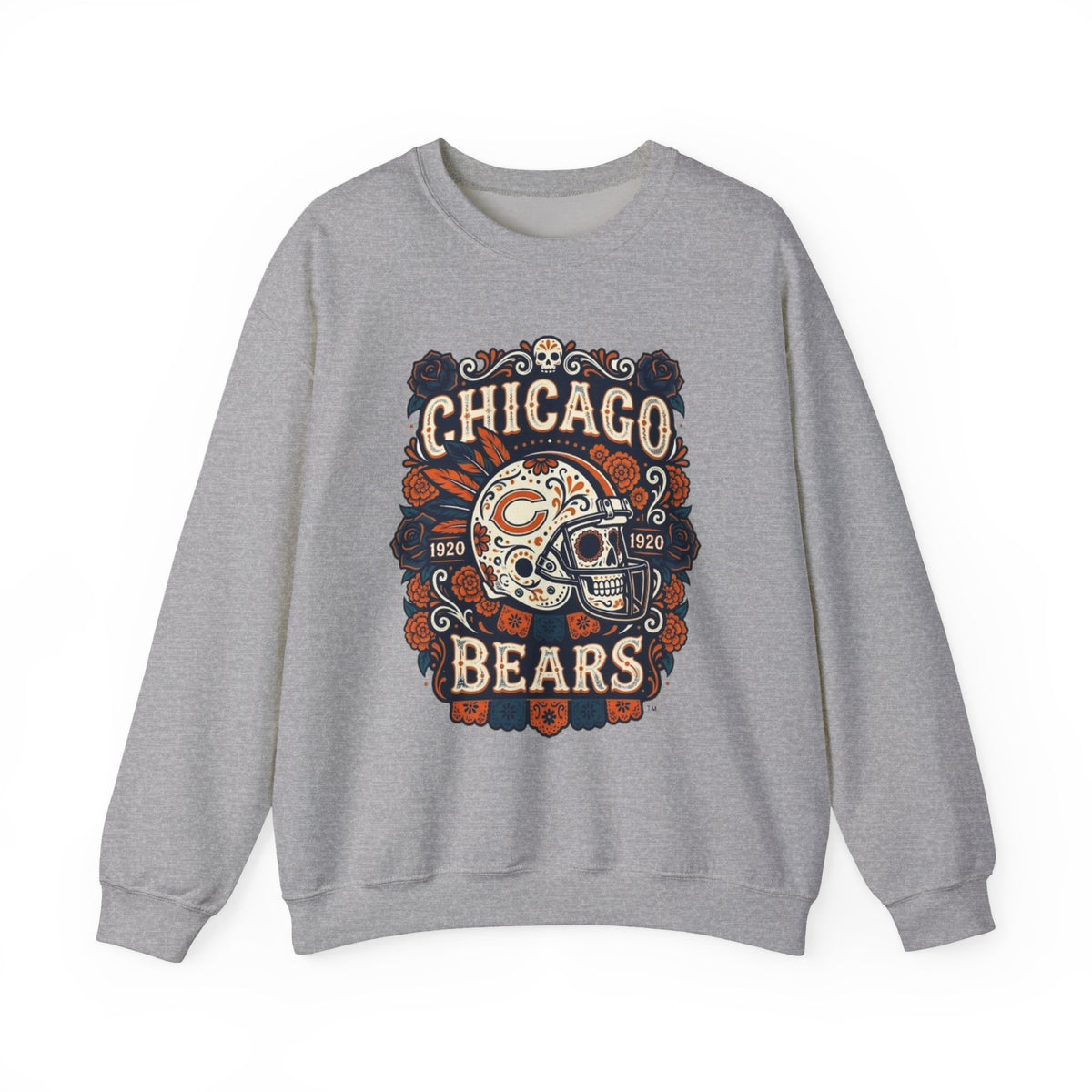 Chicago Bears Day of the Dead Sweatshirt