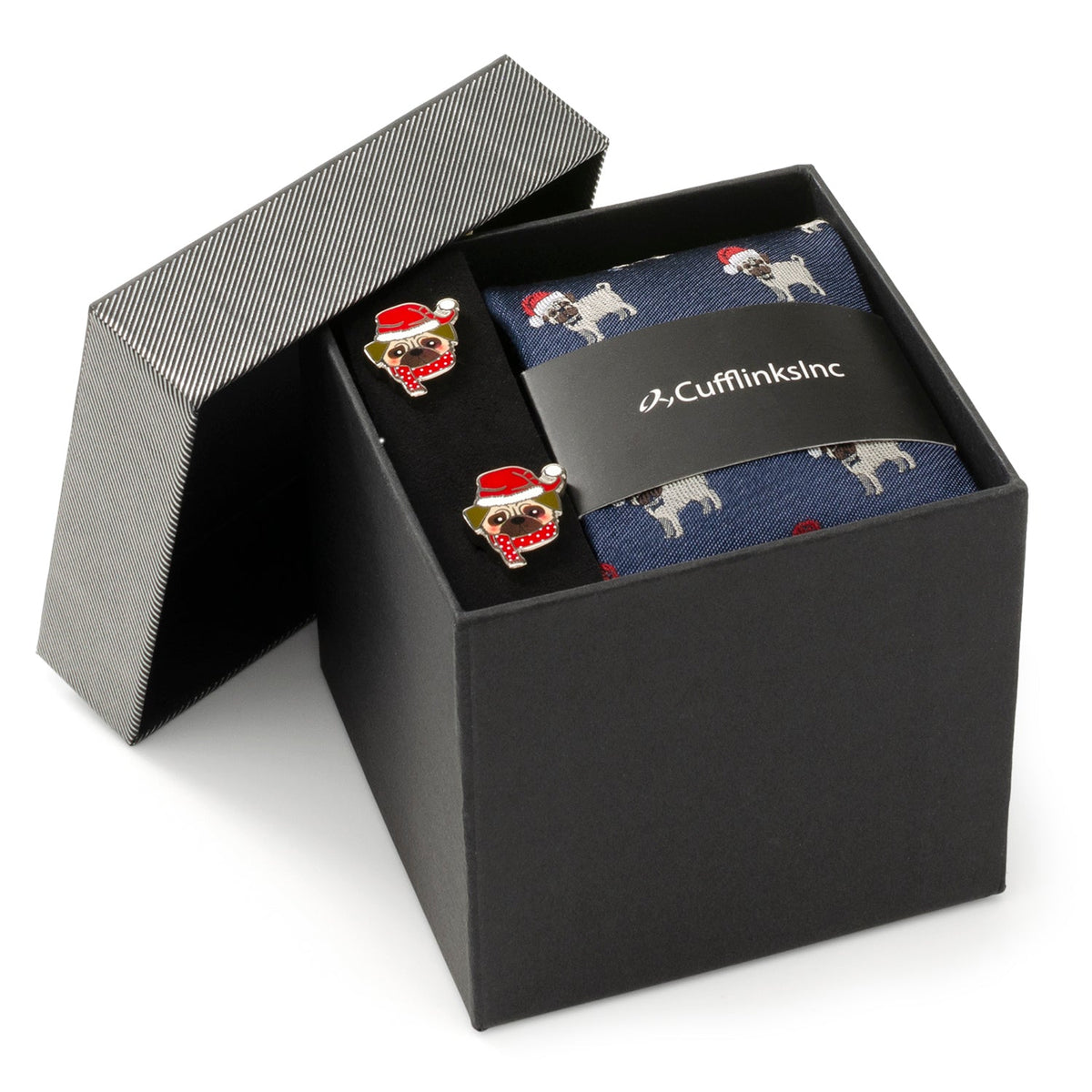 Santa Pug Gift Set
