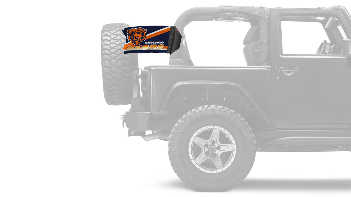 Chicago Bears 11"x17" Forever Wave Flag