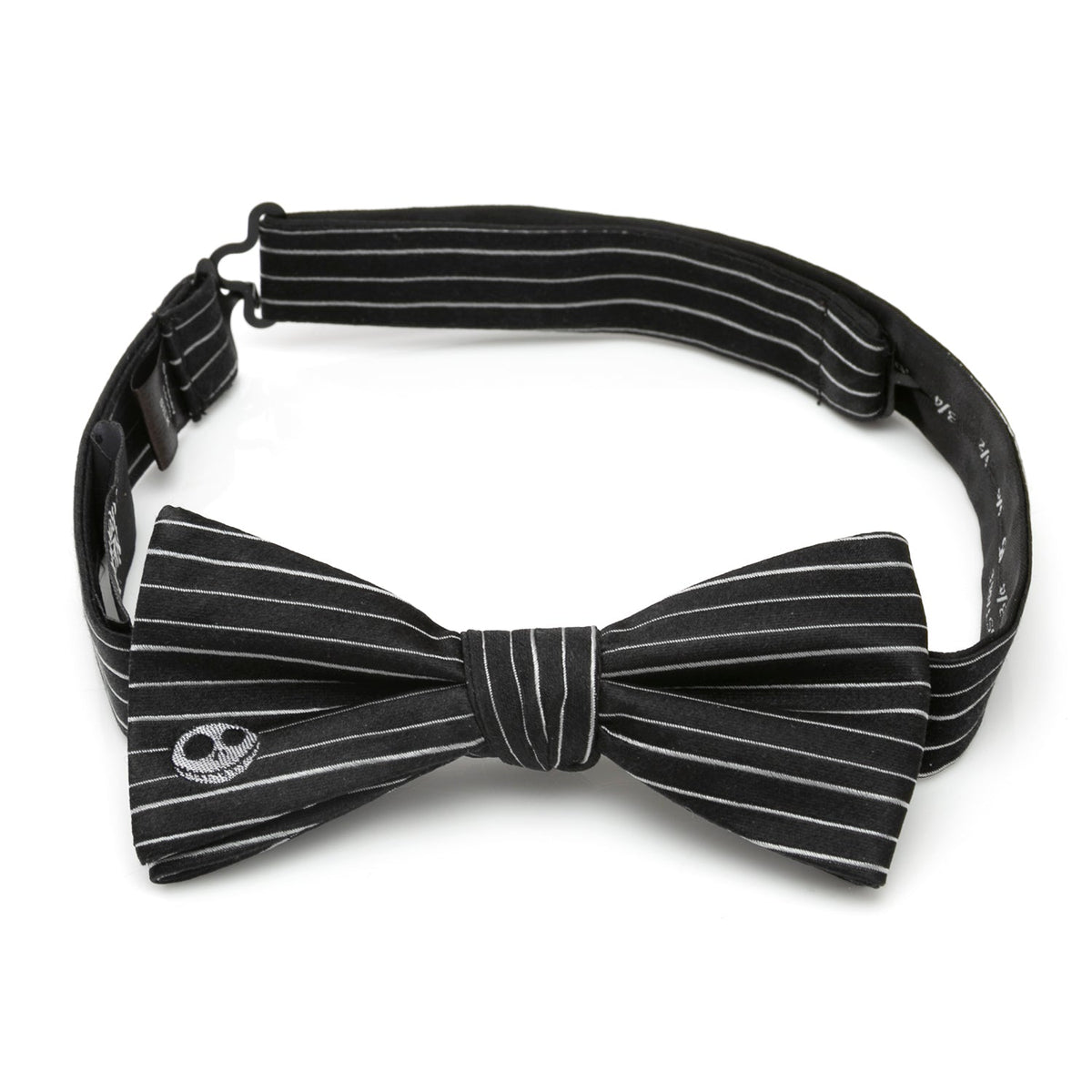Disney The Nightmare Before Christmas Jack Skellington Striped Men's Bow Tie