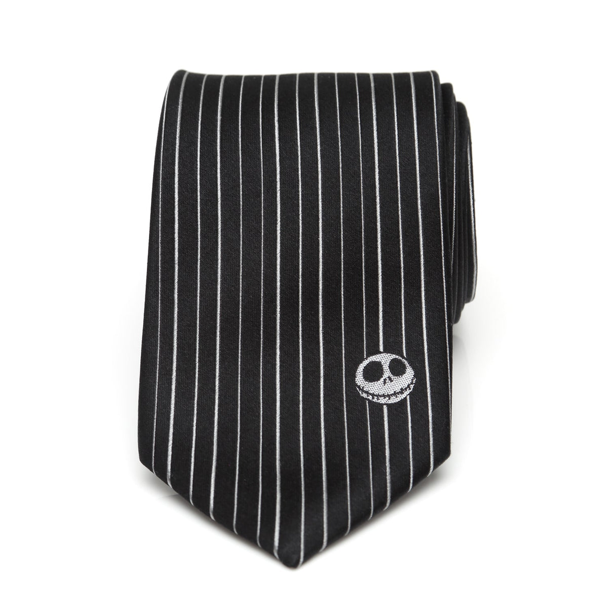 Disney The Nightmare Before Christmas Jack Skellington Striped Men's Tie