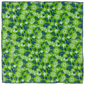Disney Mickey Mouse Floral Green Pocket Square