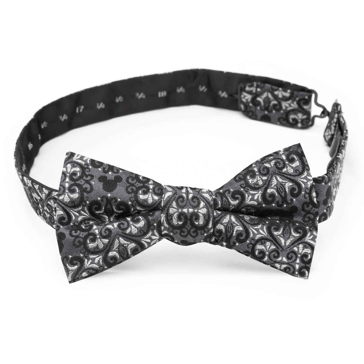 Disney Mickey Mouse Damask Tile Bow Tie
