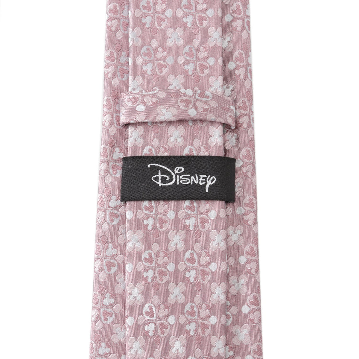 Disney Mickey Mouse Silhouette Blossom Pink Men's Tie
