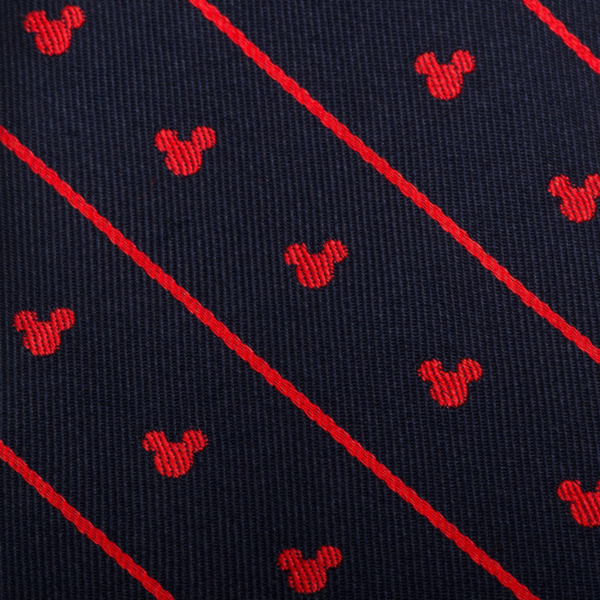 Disney Mickey Mouse Navy Pinstripe Tie