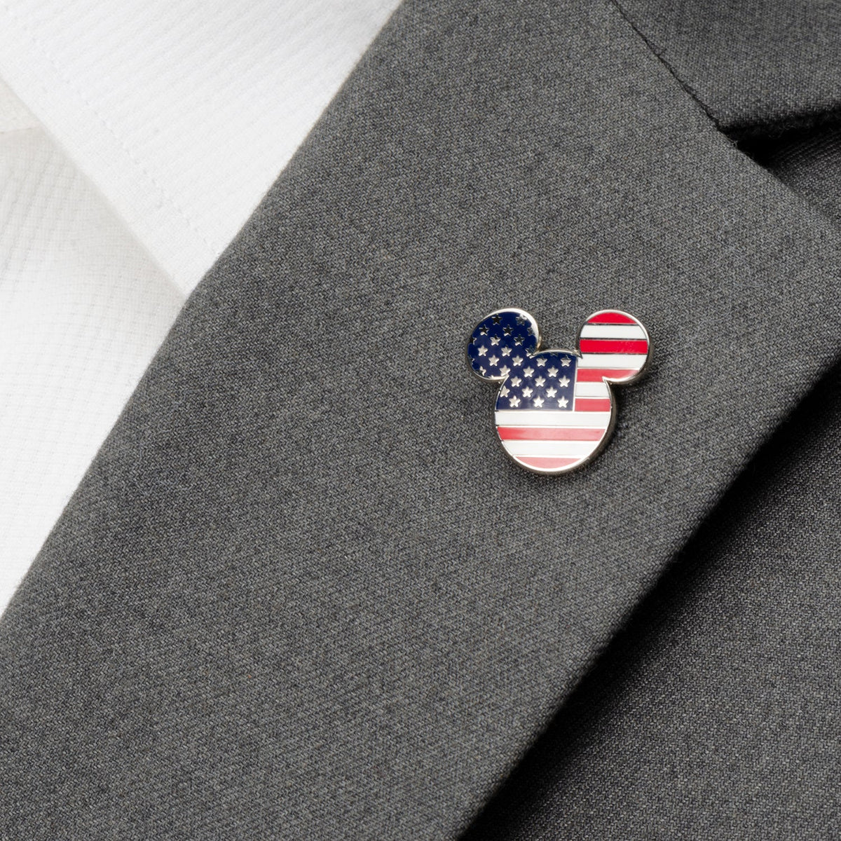 Disney Mickey Mouse Stars and Stripes Lapel Pin
