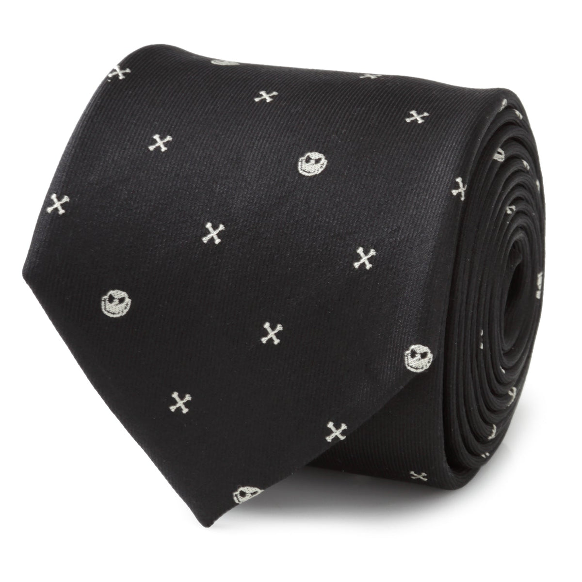 Disney The Nightmare Before Christmas Jack Skellington Black Men's Tie