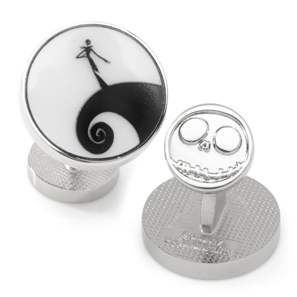 Disney The Nightmare Before Christmas Jack Skellington Mountain Cufflinks
