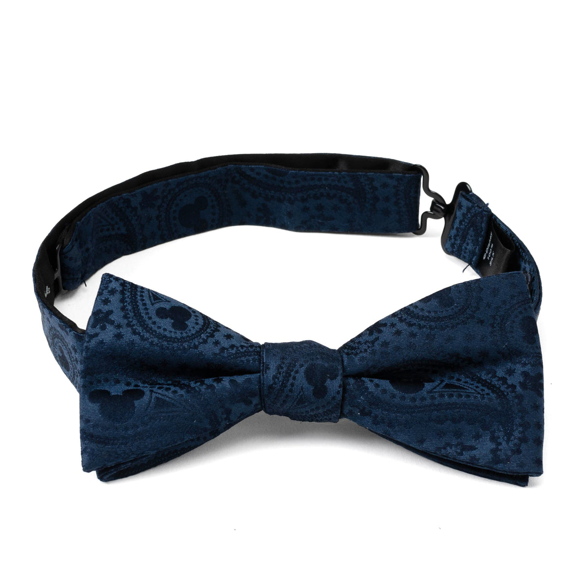 Disney Mickey Mouse Navy Paisley Bow Tie