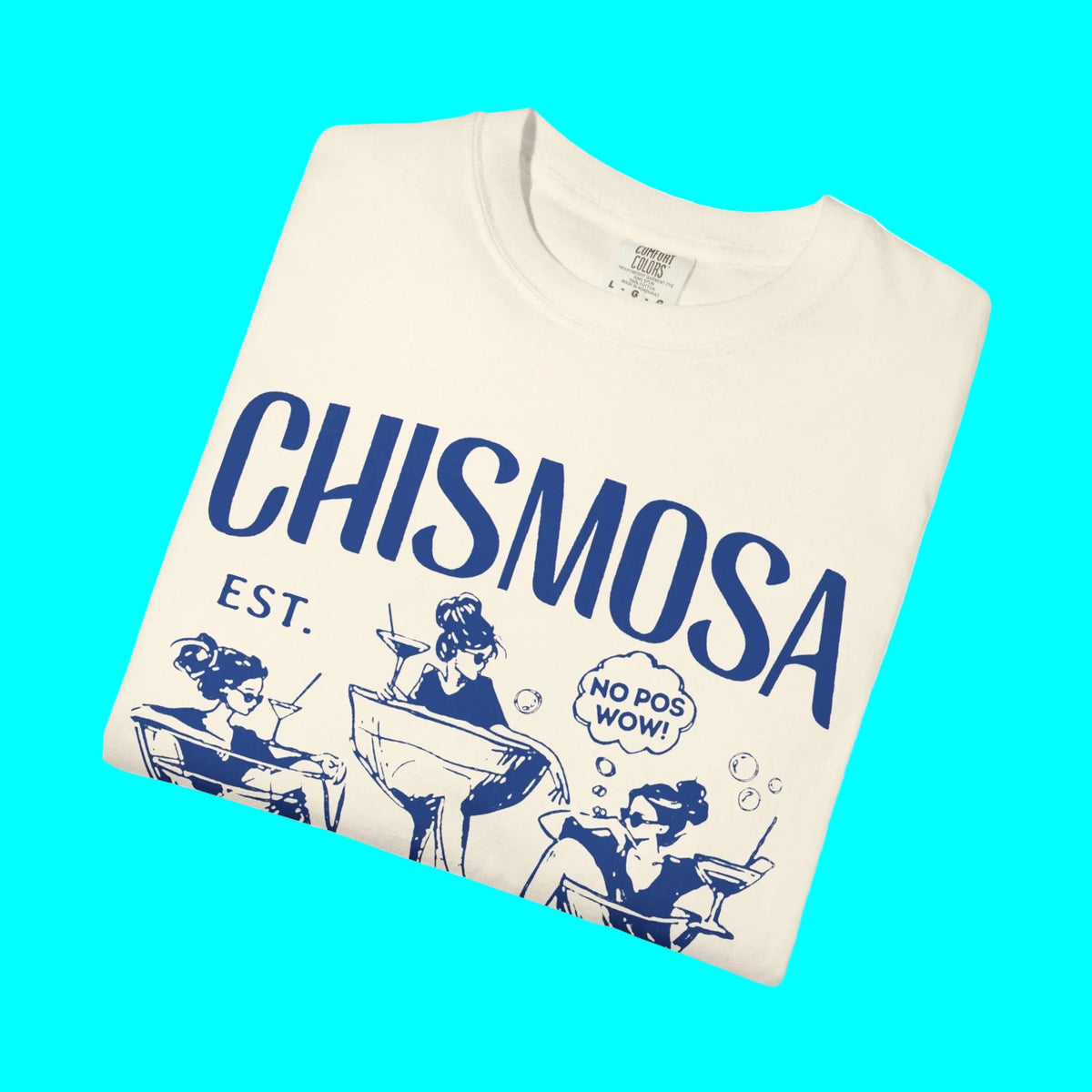 Chismosa Social Club T-shirt | No Pos Wow! By Invitation Only! Funny Latino Unisex Tees | 3 Colors