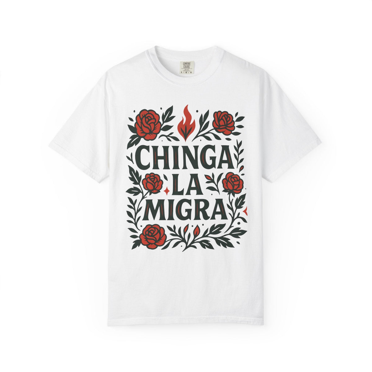 La Resistencia Double Sided T-shirt | Chinga La Migra Protest Edition Immigration Ice Justice| Latino Pride Viral Tees