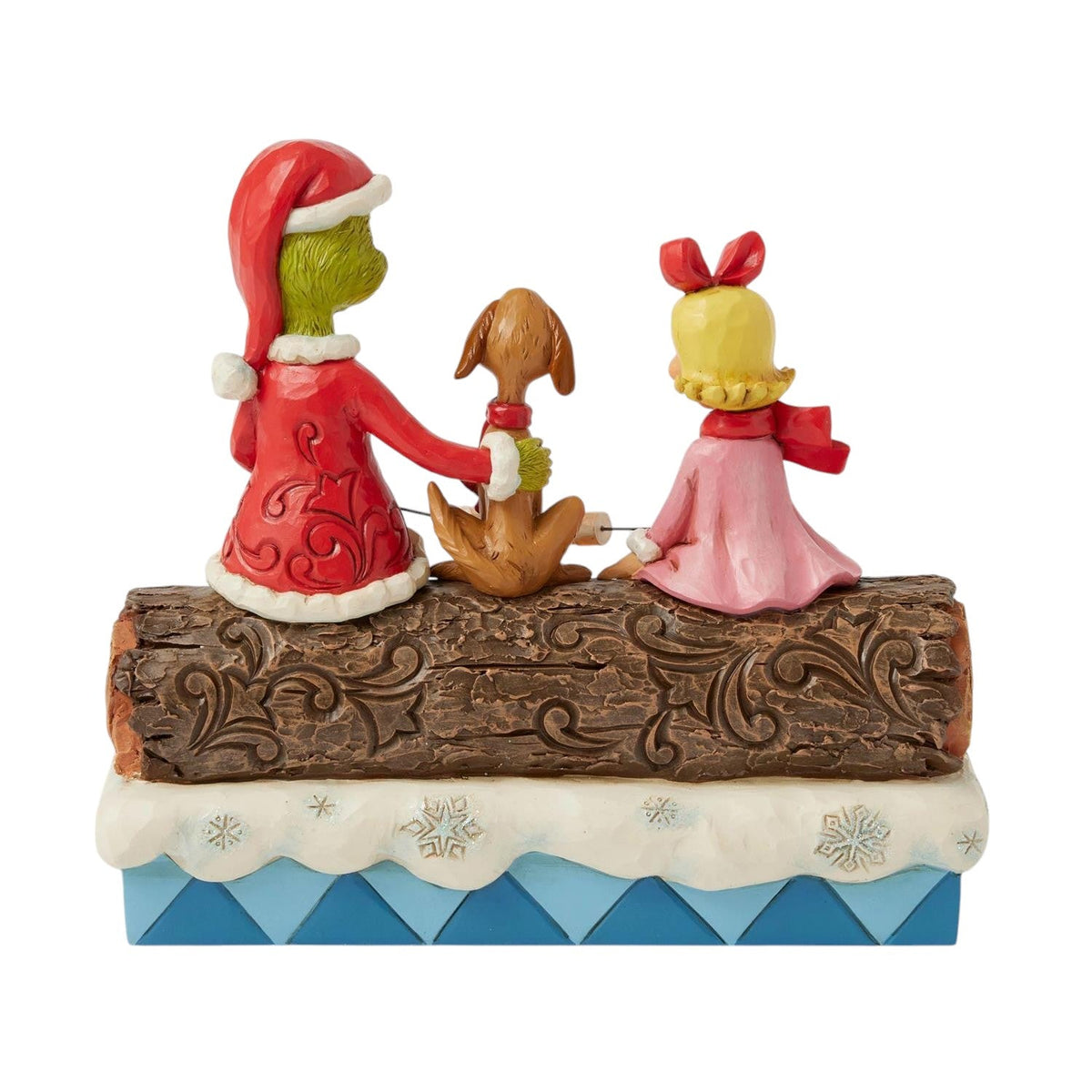 Grinch - Max - and Cindy Lou Roasting Marshmallows Figurine