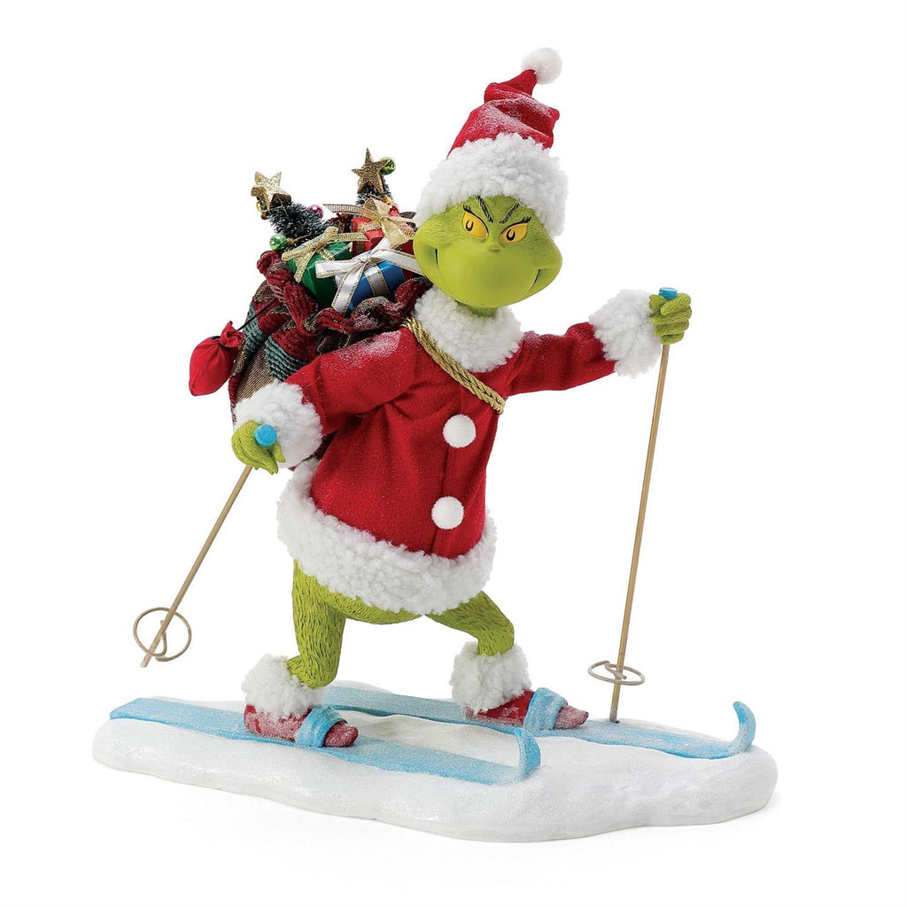 Grinchy Delivery Figurine