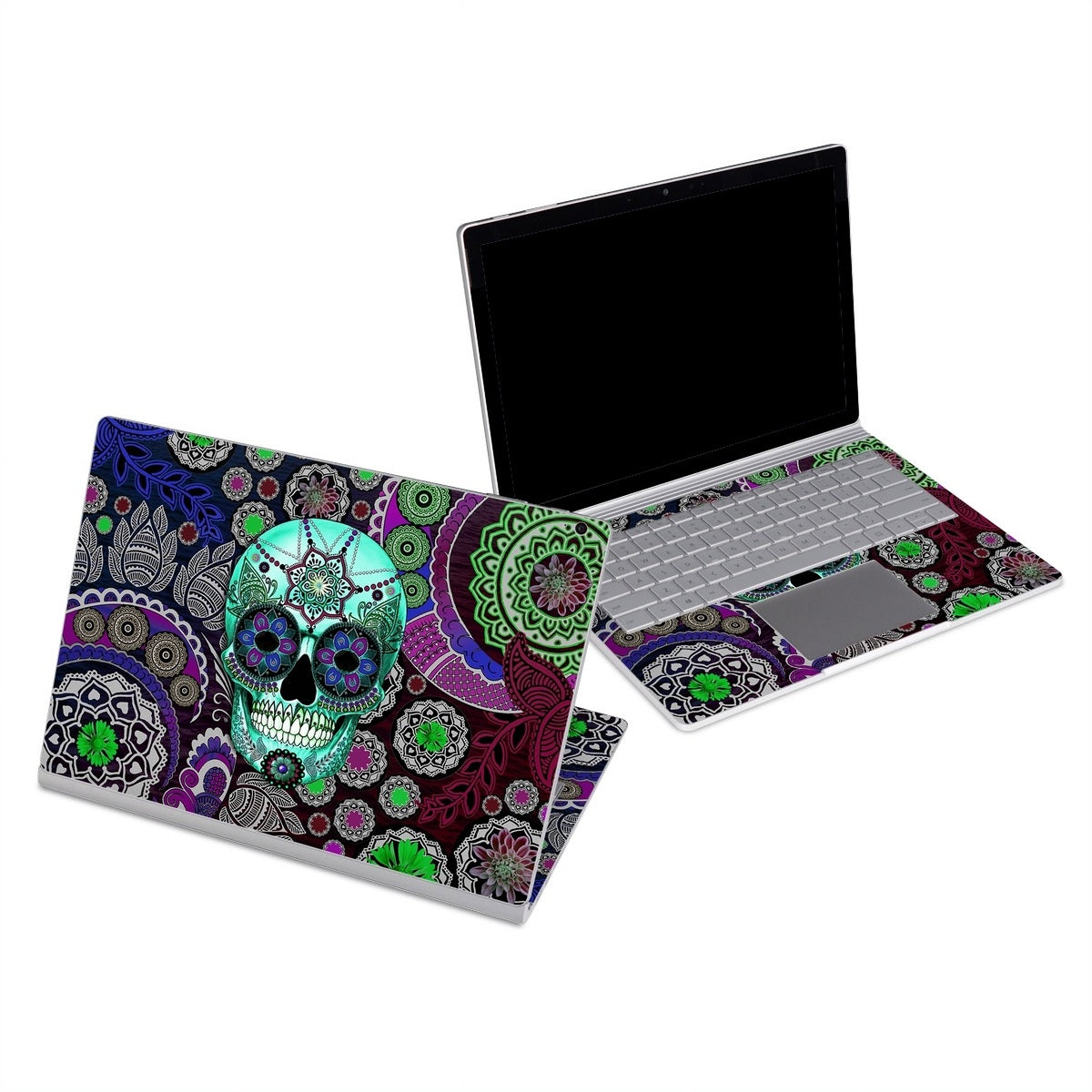 Sugar Skull Sombrero - Microsoft Surface Book Skin