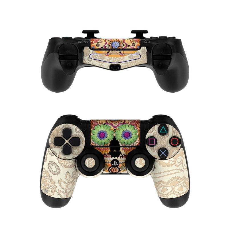 Sugar Skull Bone - Sony PS4 Controller Skin