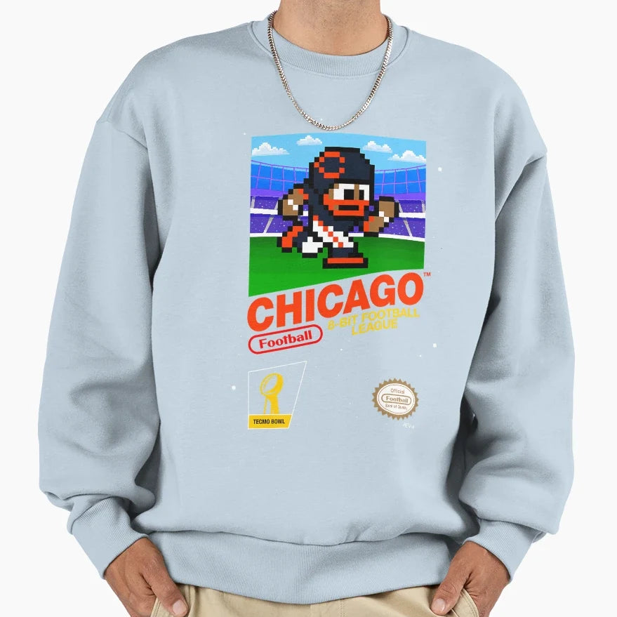 Chicago Bears 8Bit Videogames Sweatshirt - Graphic Print Men Women